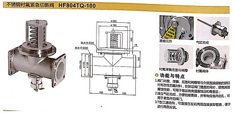 Õ㽼Ρ²»Ðâ¸Ö³Ä·ú½ô¼±ÇжϷ§HF804TQ-100 Õ㽼Ρ²»Ðâ¸Ö³Ä·ú½ô¼±ÇжϷ§HF804TQ-100